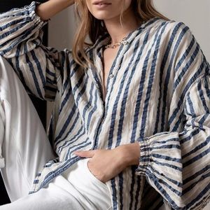 We The Free Set Sail Button Down Tunic